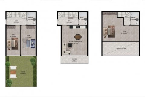 Wohnung  in Altintash, Antalya, Türkei Nr. 149361 - 26