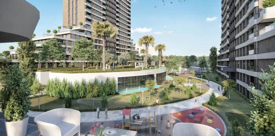 3+1 Apartment in Valentium, Avcılar, Istanbul, Turkey No. 143385