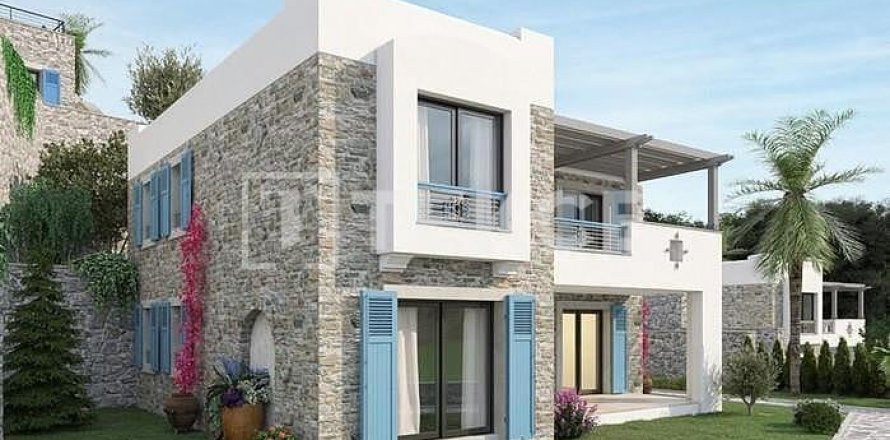 3+1 Lägenhet i Bodrum, Mugla, Turkiet Nr. 142149