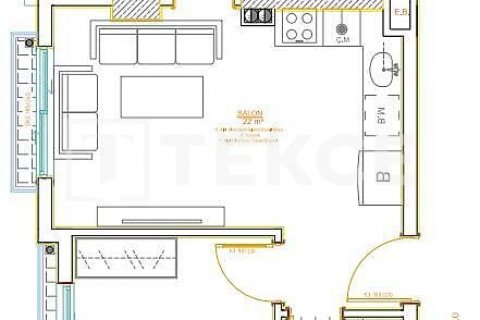 2+1 Takleilighet i Alanya, Antalya, Tyrkia Nr. 84195 - 2