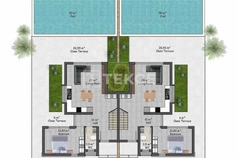 4+1 Villa  i Girne,  Nr. 72996 - 12