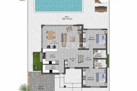 4+1 Villa  i Girne,  Nr. 72996 - 18