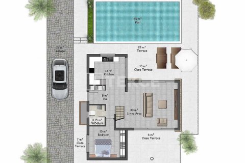 4+1 Villa  i Girne,  Nr. 72996 - 15