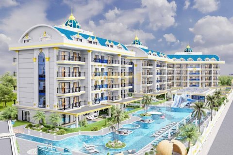 1+1 Lägenhet  i Alanya, Antalya, Turkiet Nr. 132462