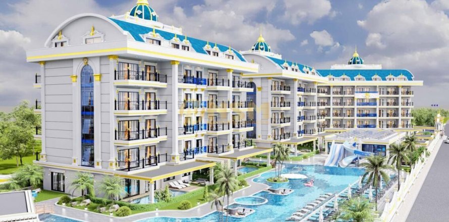 Квартира 1+1 в Аланье, Анталья, Турция №132462