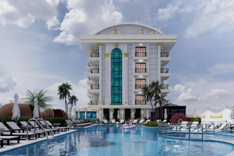 1+1 Leilighet  i Alanya, Antalya, Tyrkia Nr. 132463 - 3