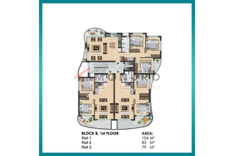 2+1 Lägenhet i Nr. 152068 - 10