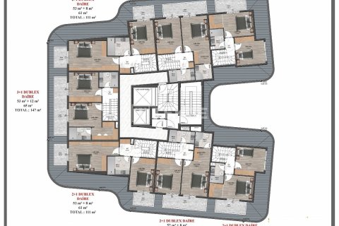 Daire 1+1 Alanya, Antalya, Türkiye №82216 - 28