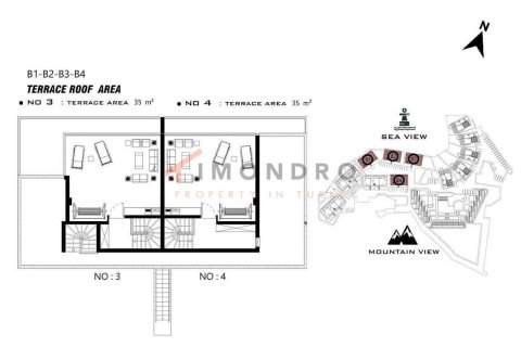 3+1 Leilighet i Tatlisu, Famagusta, Nr. 152598 - 22