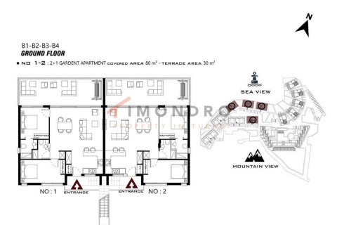 3+1 Leilighet i Tatlisu, Famagusta, Nr. 152598 - 21