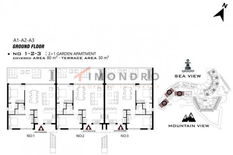 3+1 Leilighet i Tatlisu, Famagusta, Nr. 152598 - 18