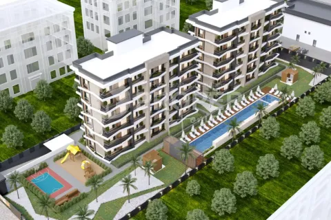 Квартира  2-х ком. в Алтынташа, Анталья, Турция №133236