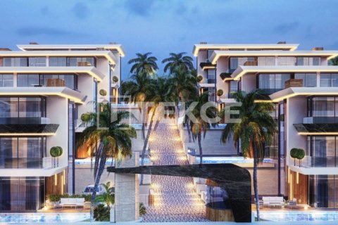 3+1 Villa  i Alanya, Antalya, Tyrkiet Nr. 84075