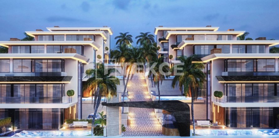 Villa 3+1 Alanya, Antalya, Türkiye №84075