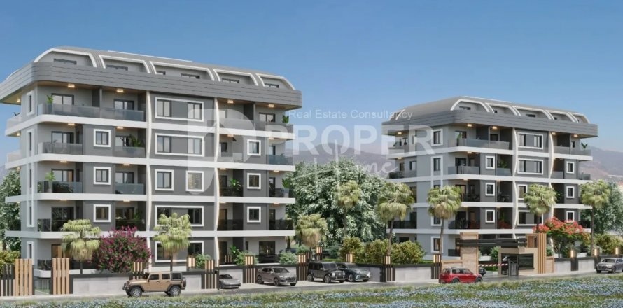 Lejlighed  i Alanya, Antalya, Tyrkiet Nr. 82928