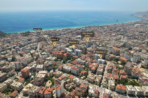 2+1 Lejlighed  i Alanya, Antalya, Tyrkiet Nr. 111257