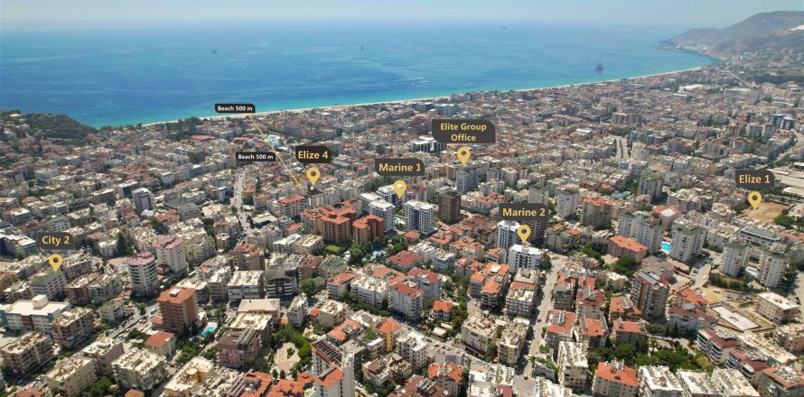 2+1 Wohnung in Alanya, Antalya, Türkei Nr. 111257