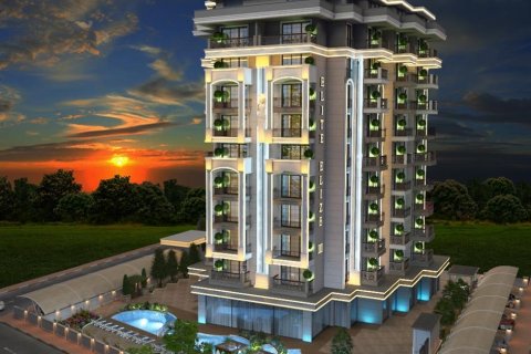 1+1 Leilighet  i Oba, Antalya, Tyrkia Nr. 111258