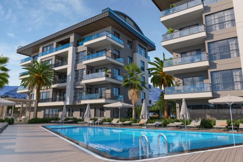 3+1 Lägenhet  i Alanya, Antalya, Turkiet Nr. 38429