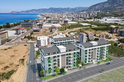 3+1 Lejlighed  i Kargicak, Alanya, Antalya, Tyrkiet Nr. 116055