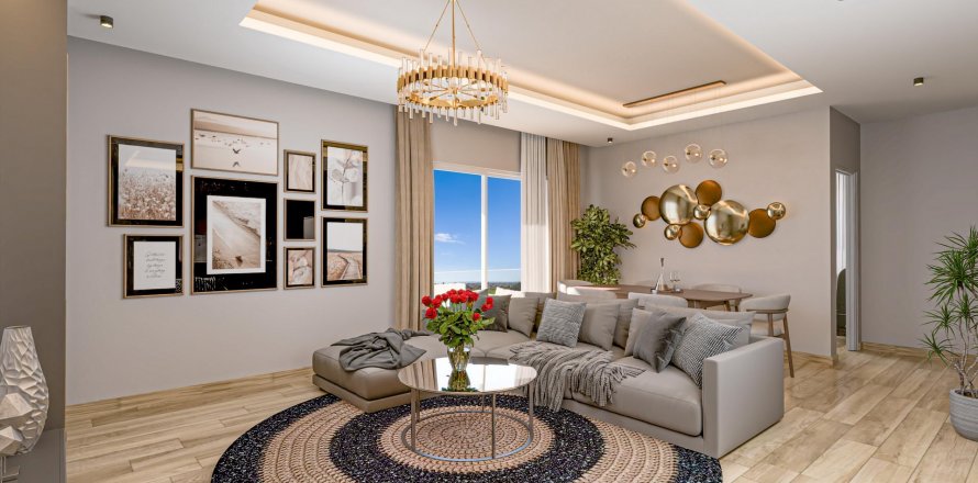 3+1 Apartment in The Blue Residence, Iskele, Northern Cyprus No. 150924
