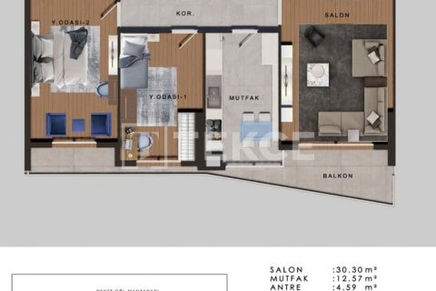 Продажа квартиры в Бююкчекмедже, Стамбуле, Турция 3+1, 190м2, №149816 – фото 29