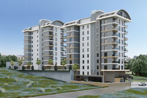 1+1 Leilighet  i Mahmutlar, Antalya, Tyrkia Nr. 110968