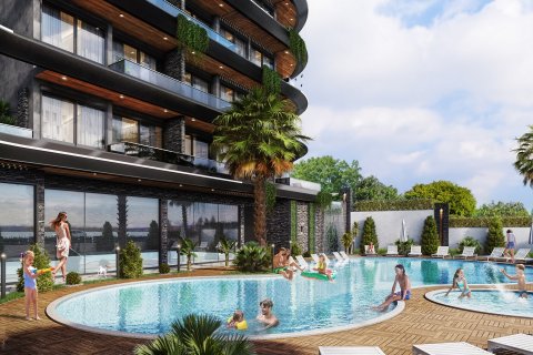 2+1 Lägenhet  i Kestel, Antalya, Turkiet Nr. 110967