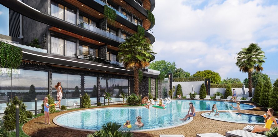 2+1 Lägenhet  i Kestel, Antalya, Turkiet Nr. 110967