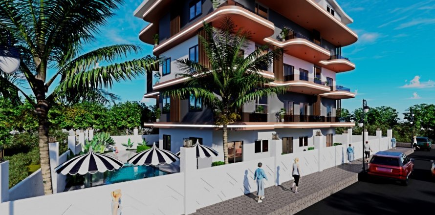 1+1 Lägenhet i Gazipasa, Antalya, Turkiet Nr. 112751