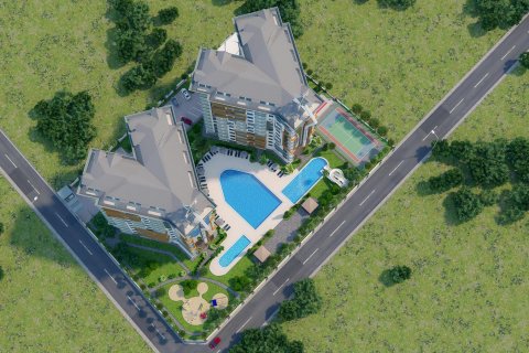 1+1 Leilighet  i Alanya, Antalya, Tyrkia Nr. 210419 - 14