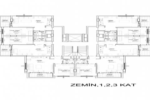 2+1 Lejlighed  i Avsallar, Antalya, Tyrkiet Nr. 116768 - 17
