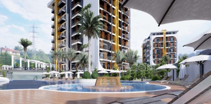 2+1 Lejlighed  i Avsallar, Antalya, Tyrkiet Nr. 116768