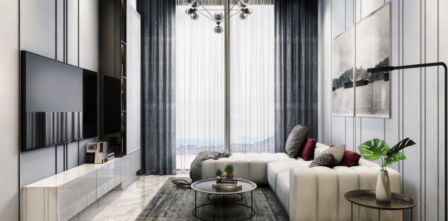 Daire  1+1  Alanya, Antalya, Türkiye №111269