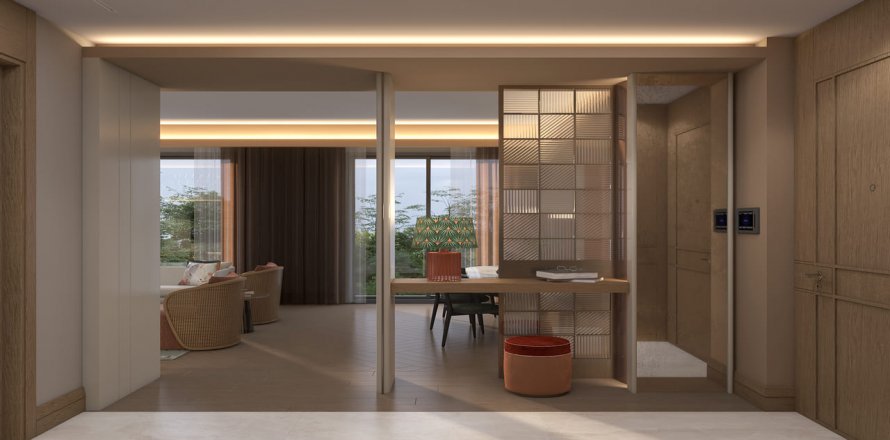 Квартира в Next Level Kemer 1+1, Эйюп, Стамбул, Турция №119151