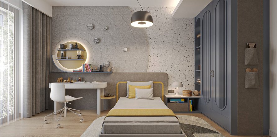 Квартира в Next Level Kemer 2+1, Эйюп, Стамбул, Турция №119154