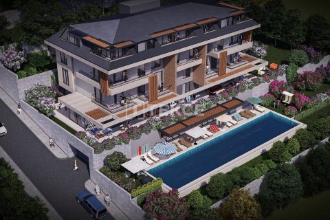2+1 Leilighet  i Alanya, Antalya, Tyrkia Nr. 146797