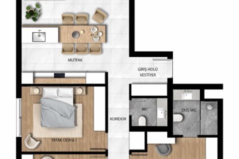 Продажа квартиры в Боазе, Фамагусте, Северный Кипр 4 комн., 163м2, №210683 – фото 18