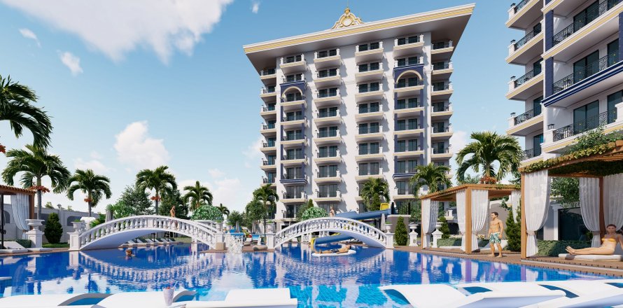 2+1 Lägenhet i Avsallar, Antalya, Turkiet Nr. 110987