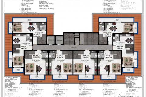 2+1 Lägenhet i Avsallar, Antalya, Turkiet Nr. 110987 - 18