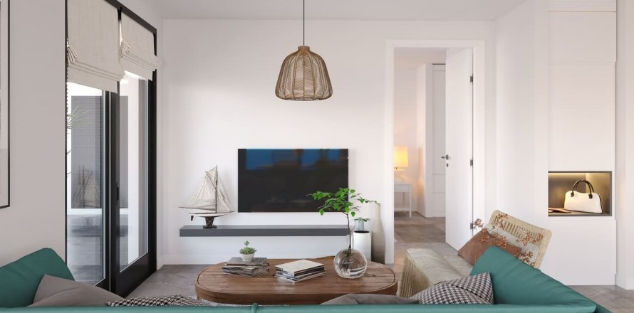 1+0 Leilighet i Aphrodite Aqua, Gaziveren, Guzelyurt, Nr. 116401