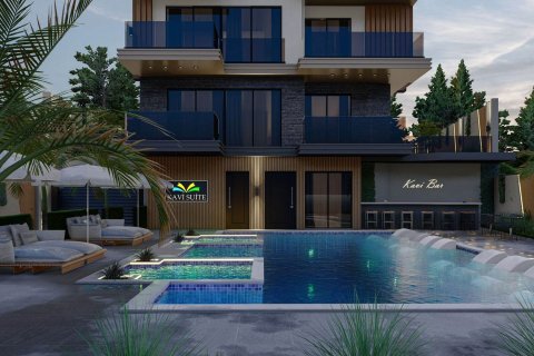 2+1 Leilighet i Kavi Suite, Kargicak, Alanya, Antalya, Tyrkia Nr. 142996