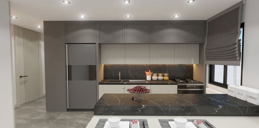 2+1 Leilighet i Vita Court Holiday, Mezitli, Mersin, Tyrkia Nr. 117912