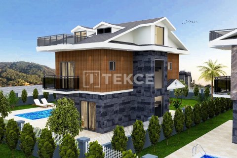 4+1 Villa  i Fethiye, Mugla, Turkiet Nr. 210466 - 7
