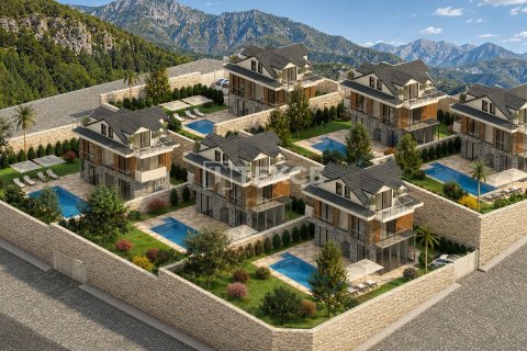 4+1 Villa  i Fethiye, Mugla, Turkiet Nr. 210466 - 12