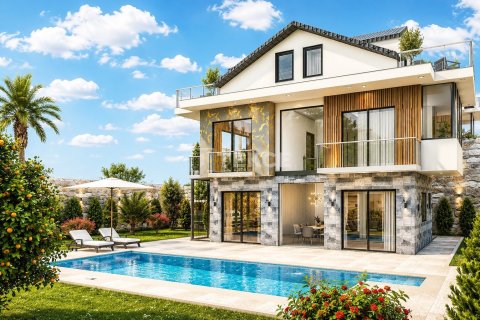 4+1 Villa  i Fethiye, Mugla, Turkiet Nr. 210466 - 4