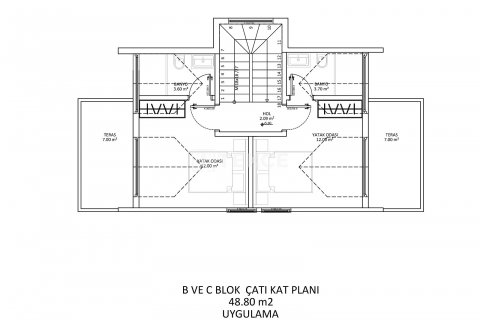 Villa  4+1  Fethiye, Muğla, Türkiye №210467 - 3