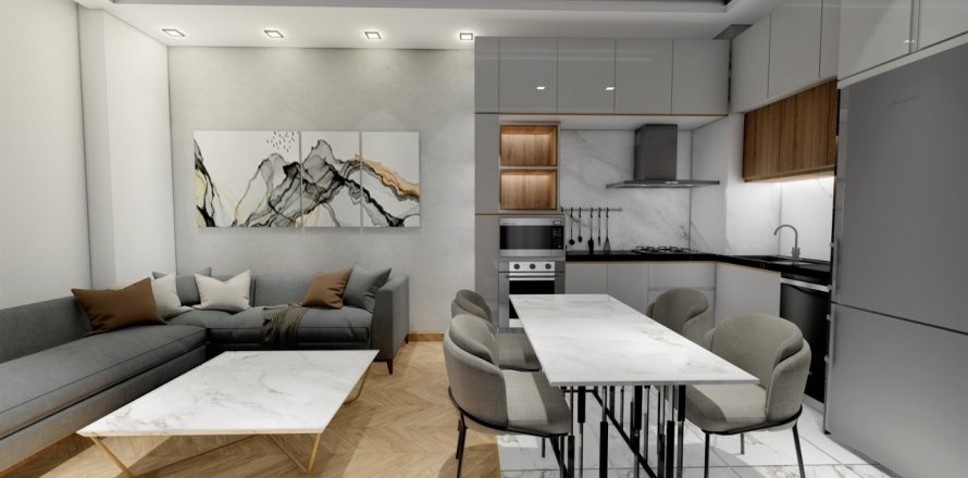 3+1 Apartment in Dream Homes Avsallar, Avsallar, Antalya, Turkey No. 141020