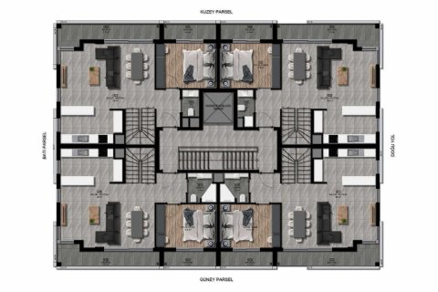 3+1 Wohnung in Muratpasa, Antalya, Türkei Nr. 211611 - 27