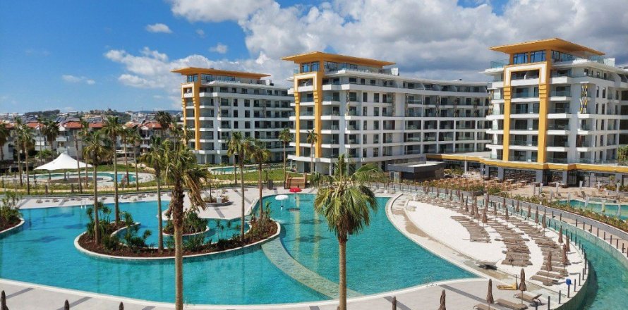 Leilighet i Turkler, Alanya, Antalya, Tyrkia Nr. 211618